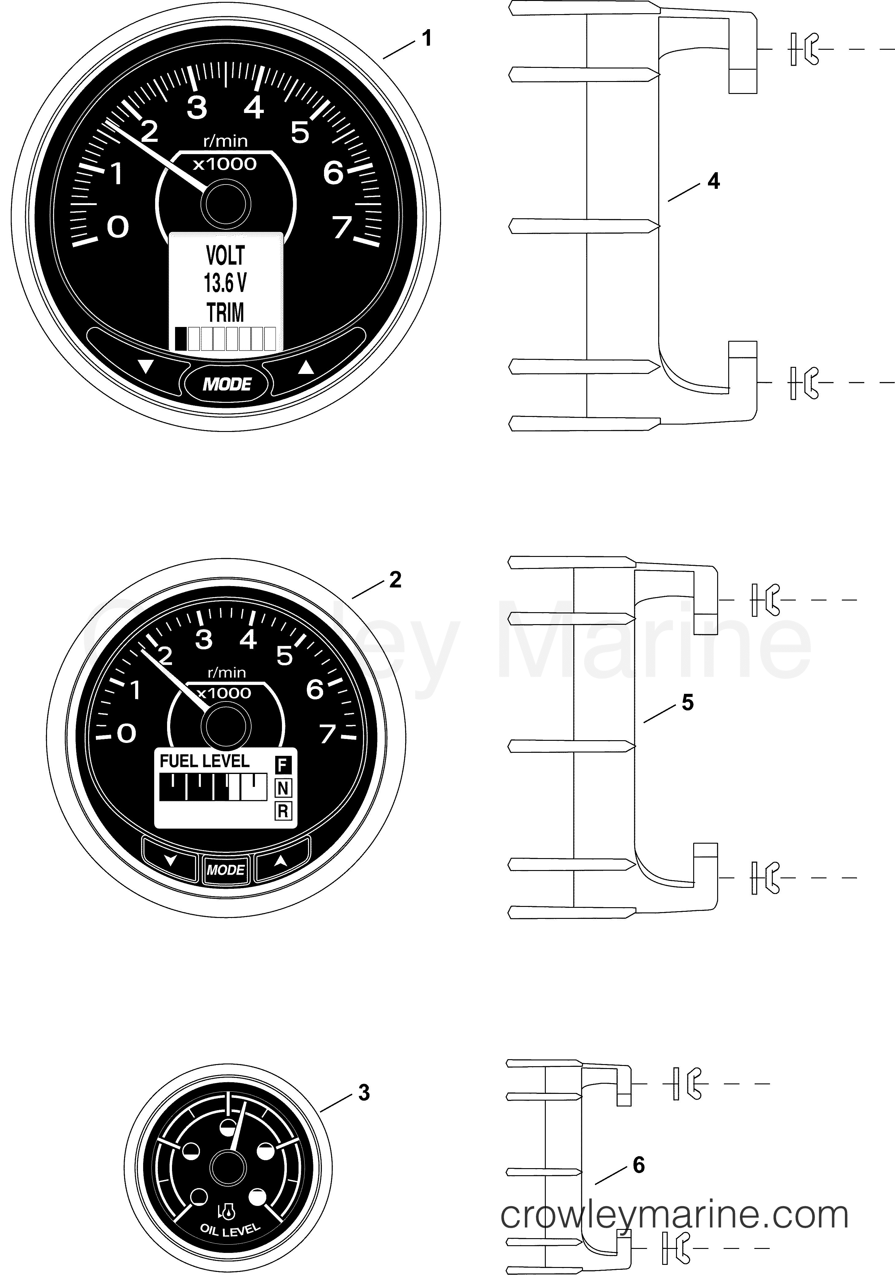 2012 Rigging Accessories - INSTRUMENTS/RIGGING - GAUGES - ICON PRO
