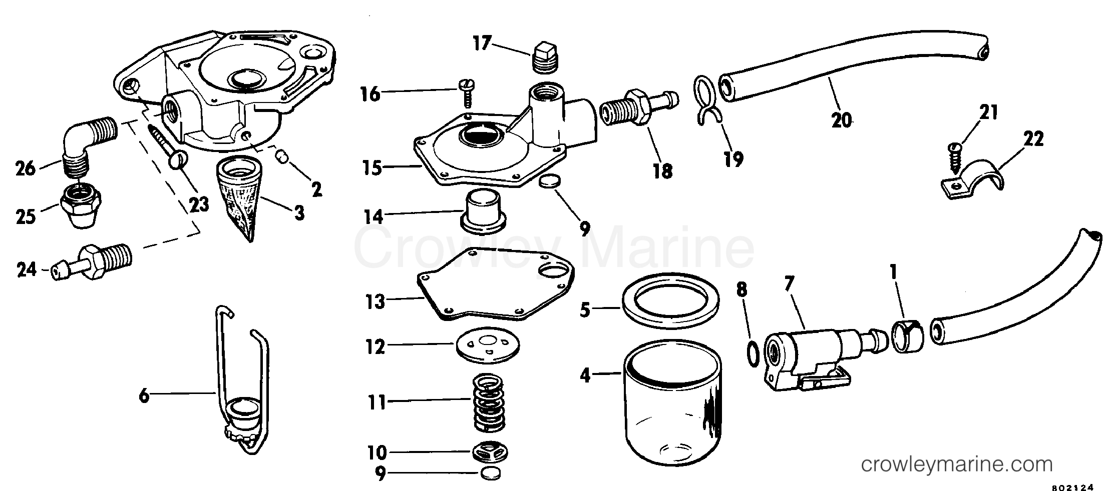 1980 Rigging Accessories - Fuel System - PRIMER PUMP KIT