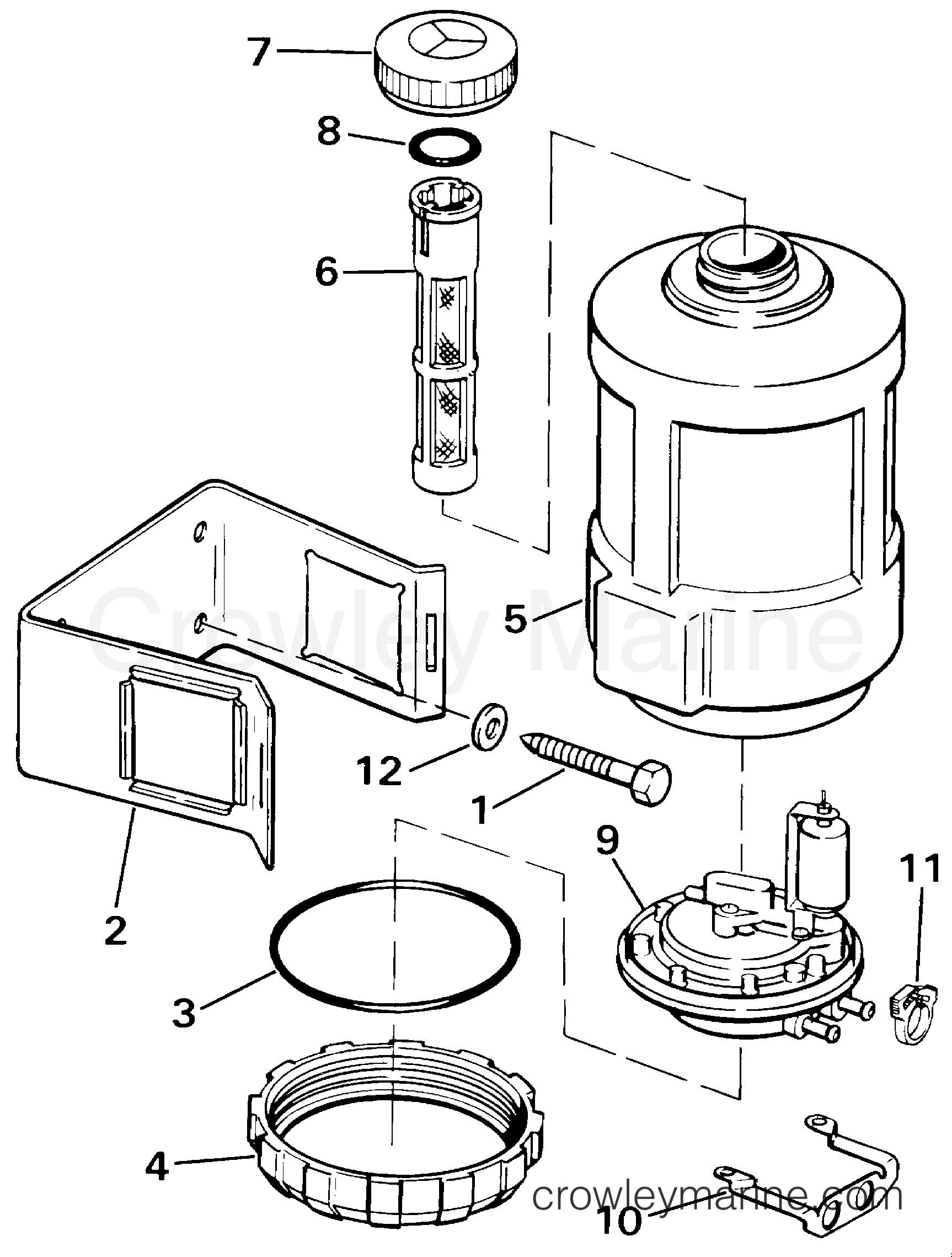2000 Rigging Accessories - Fuel System - ACCUMIX R® REMOTE MOUNT