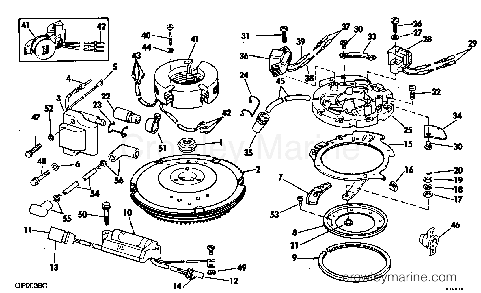 1981 Outboard 9.9 - J10RCID - MAGNETO