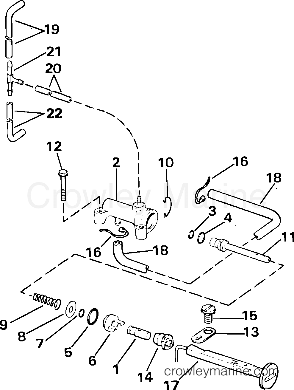 2004 Outboard 55 - J55WRYSRM - PRIMER SYSTEM