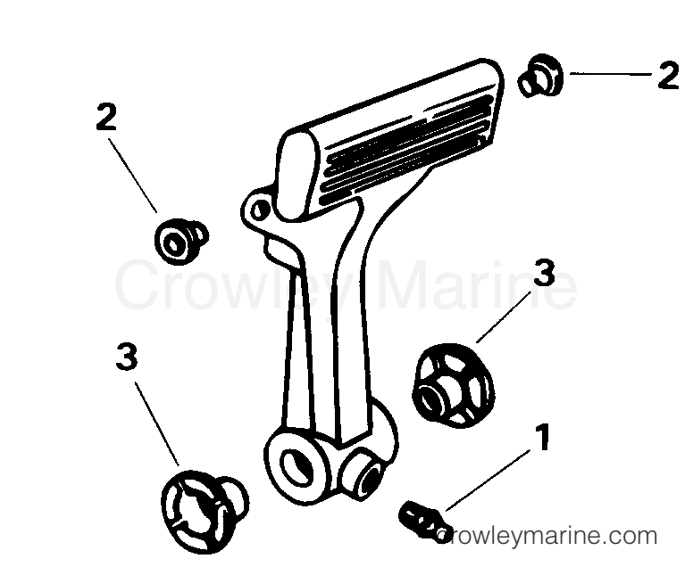 1998 Rigging Accessories - Miscellaneous - SHIFT HANDLE KIT -- 20, 25, 30