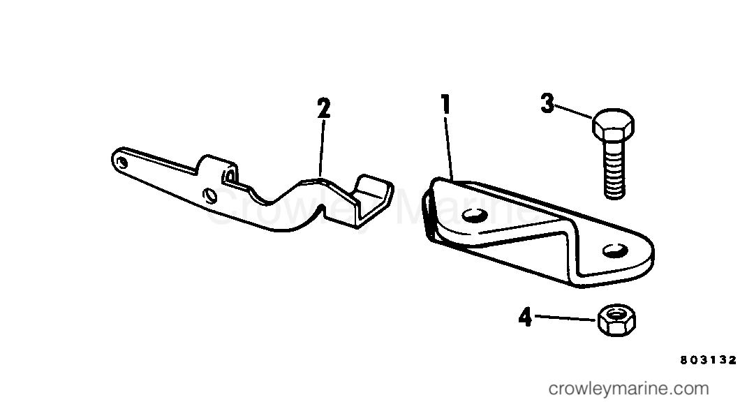 1980 Rigging Accessories - Steering - STEERING CONNECTOR KIT 25