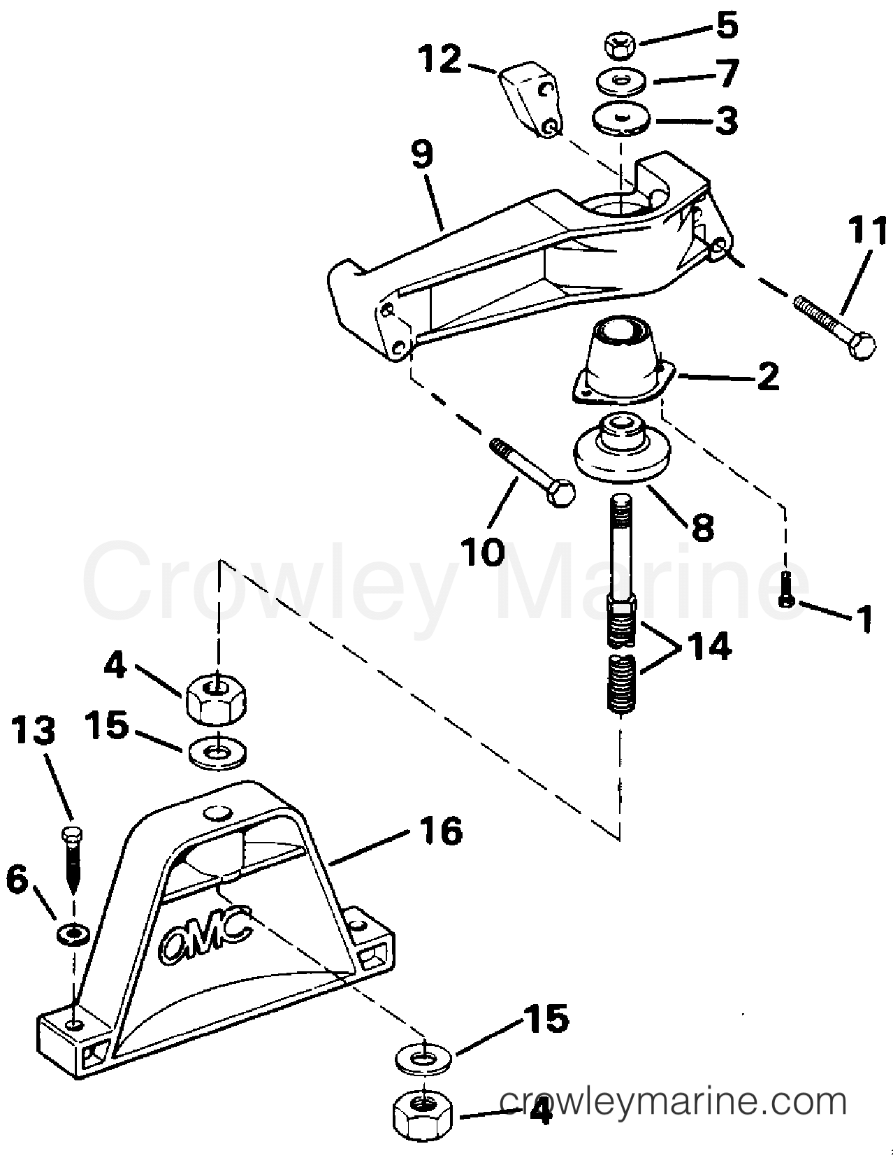 1993 Stern Drive 3 - 302CPRJVB - FRONT MOUNT
