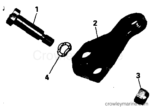 1990 Rigging Accessories - Steering - ADAPTOR KIT - V6 & V8