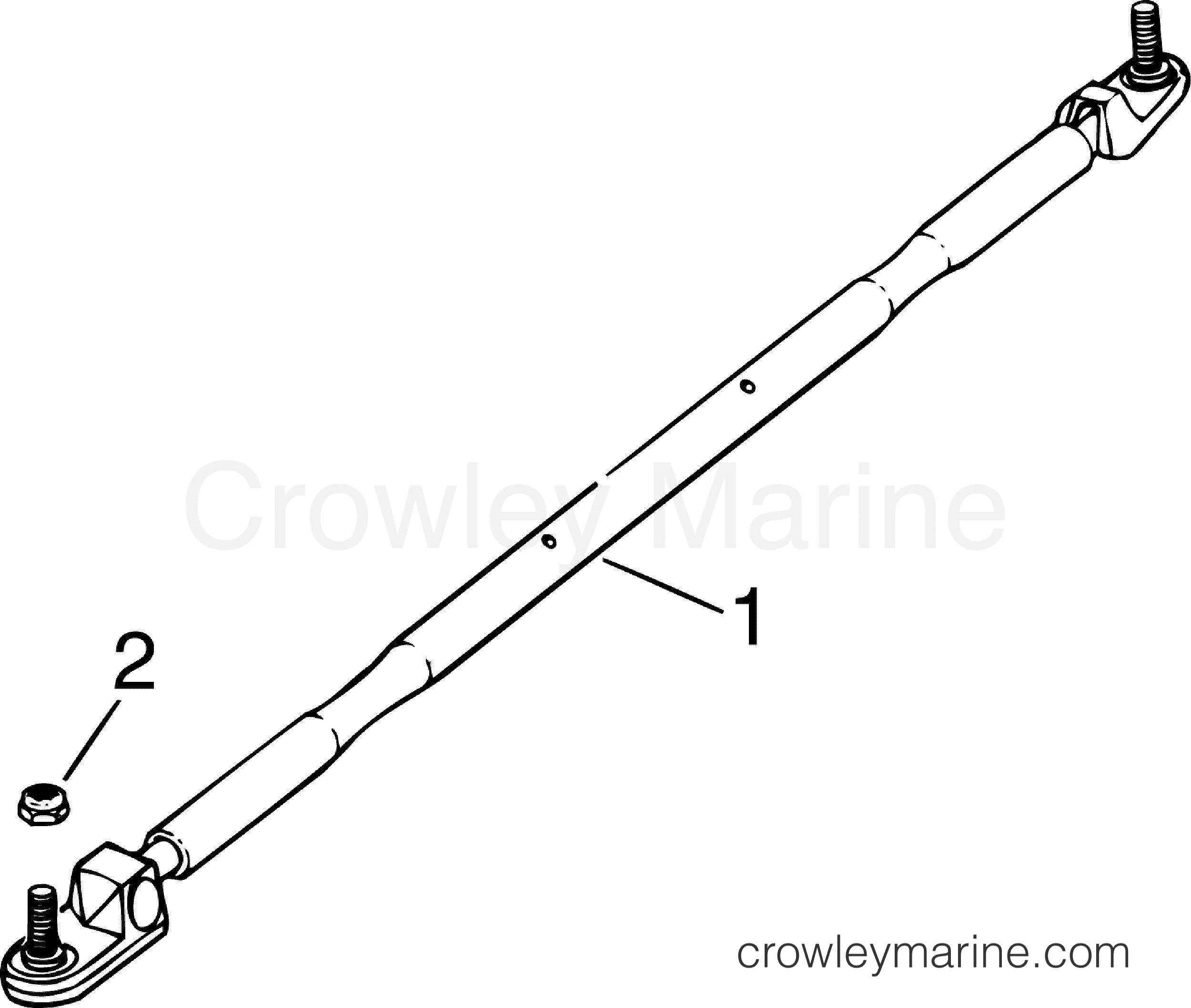 2011 Rigging Accessories - STEERING - DUAL ENGINE TIE BAR KIT
