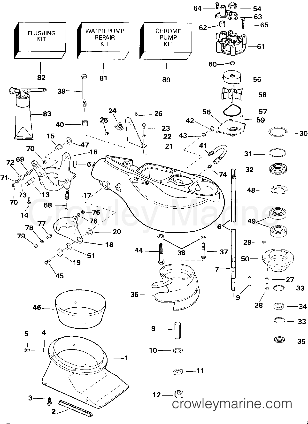1992 Quiet Rider 90 - V90SLEND - JET DRIVE KIT