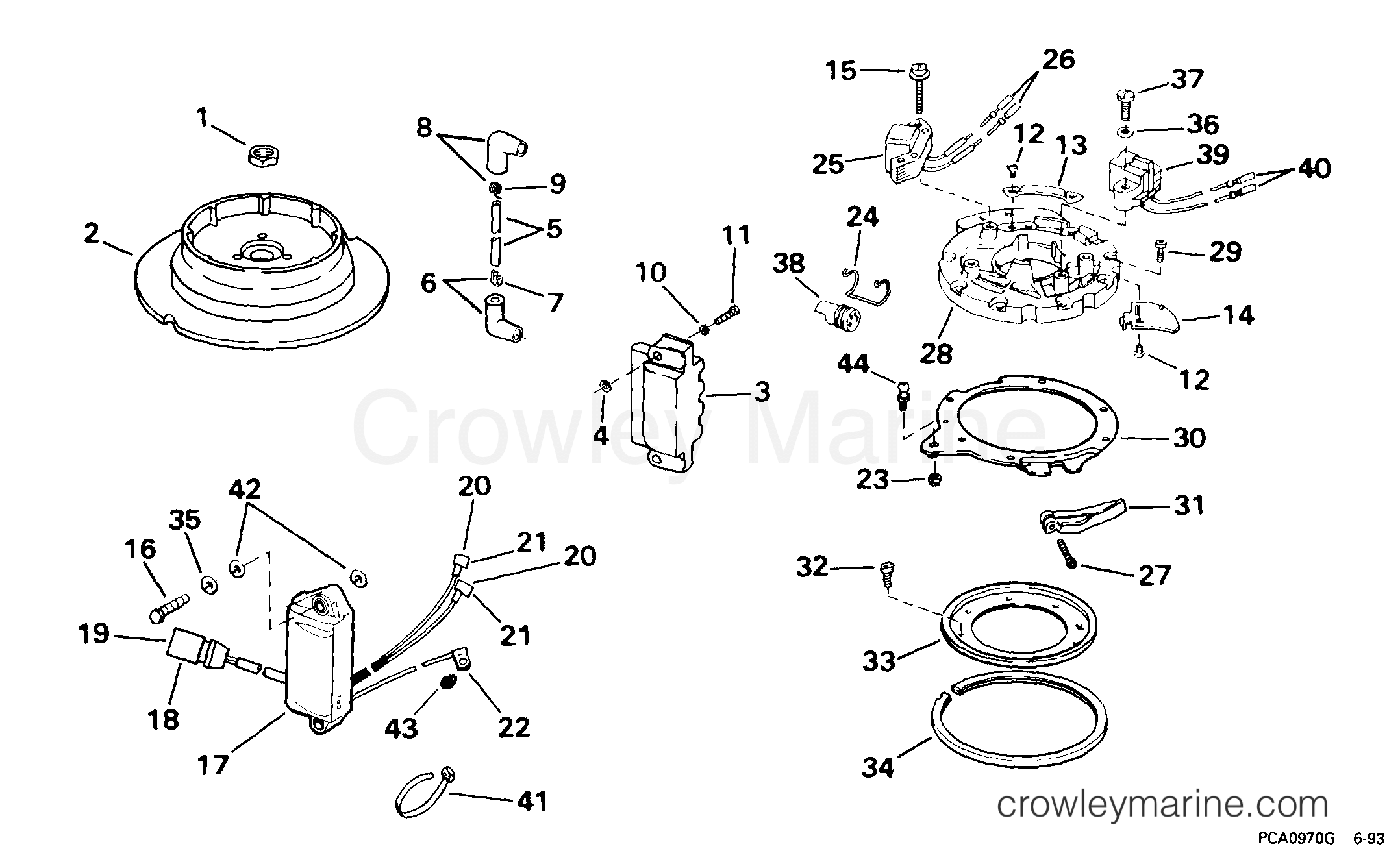 1999 Outboard 15 - E15WREES - IGNITION