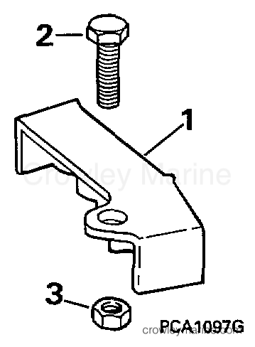 1994 Rigging Accessories - Steering - ADAPTER KIT - STEERING - 9.9, 15