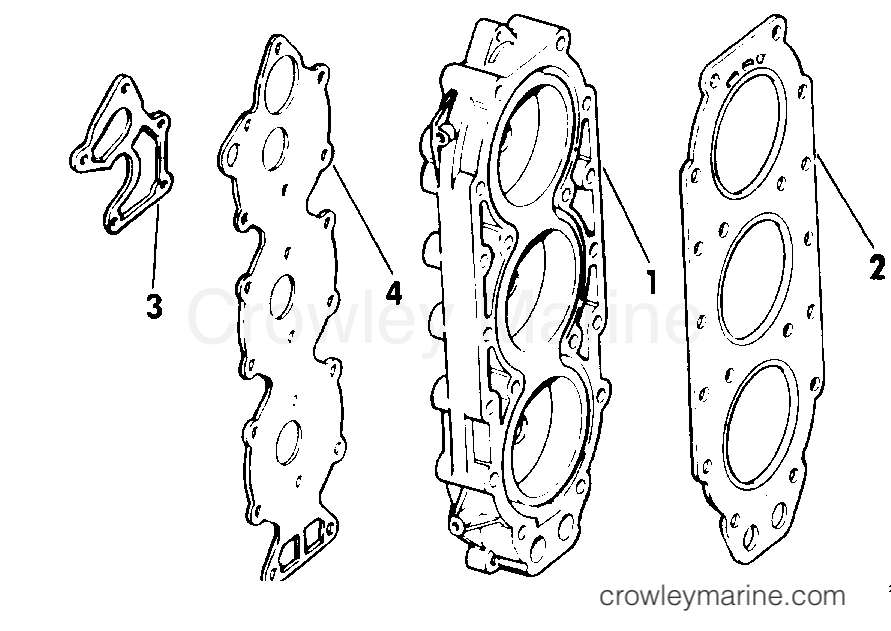 1983 Rigging Accessories - Miscellaneous - CYLINDER HEAD KIT - LOW COMPRESSION 75