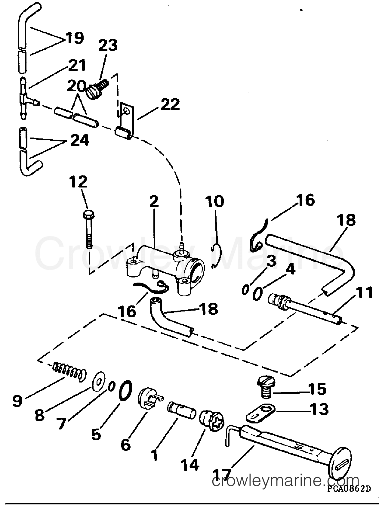 1995 Outboard 45 - J45RCLEOD - PRIMER SYSTEM
