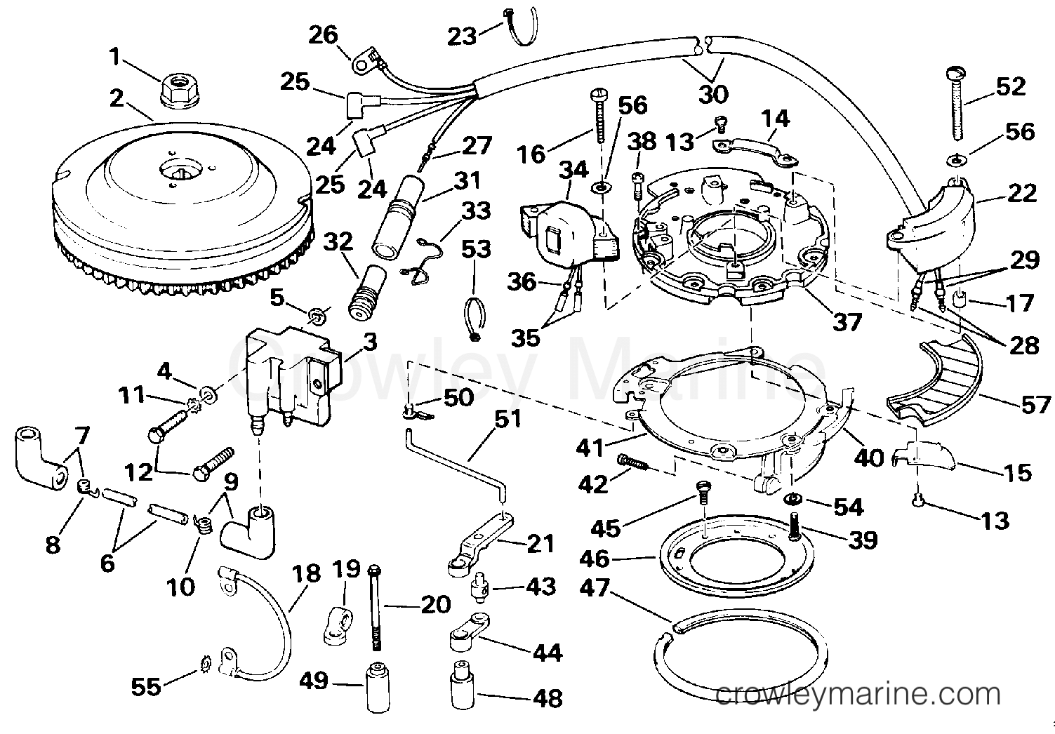 1991 Outboard 4 - J4RDHEIA - IGNITION