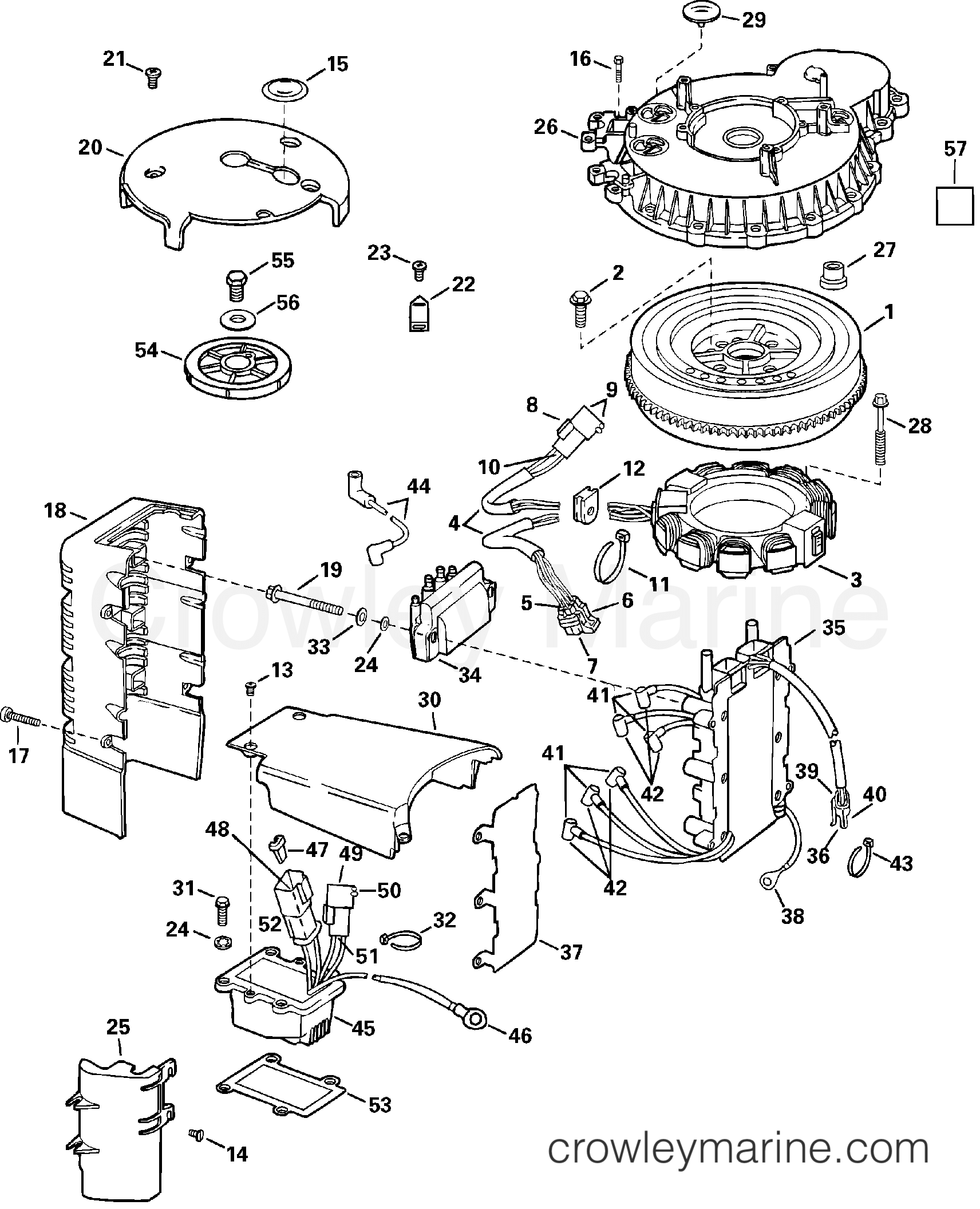 2005 Outboard 150 - J150GLSOB - ELECTRICAL SYSTEM