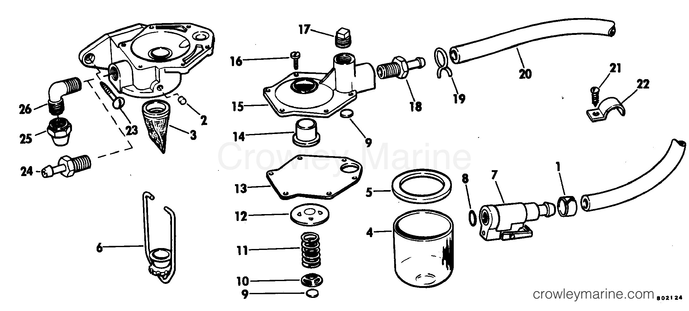 1983 Rigging Accessories - Fuel System - PRIMER PUMP KIT