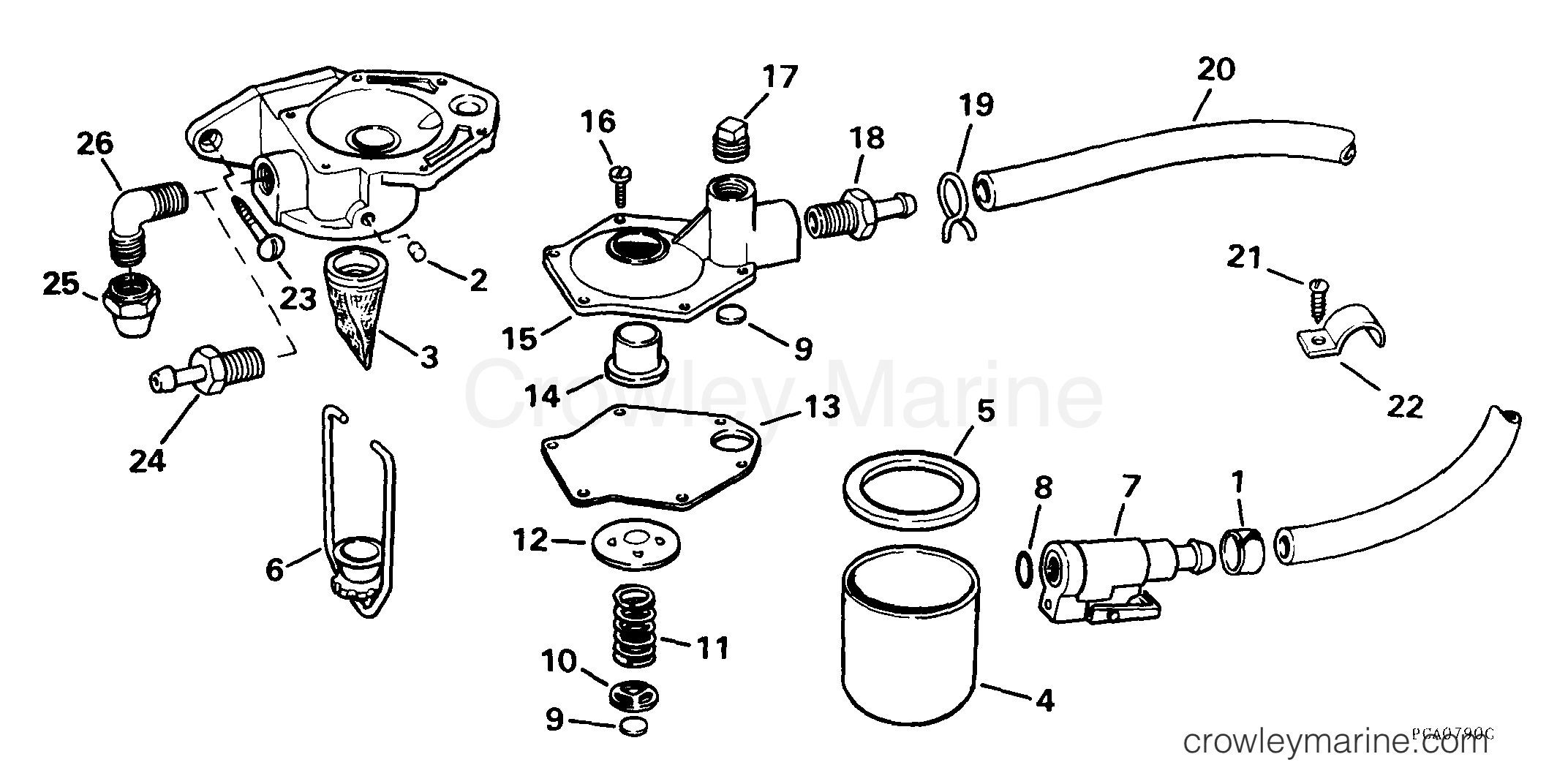1999 Rigging Accessories - Fuel System - PRIMER PUMP KIT