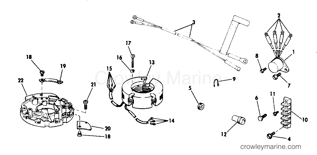 1979 Rigging Parts Accessories - Electrical System - BATTERY CHARGING KIT