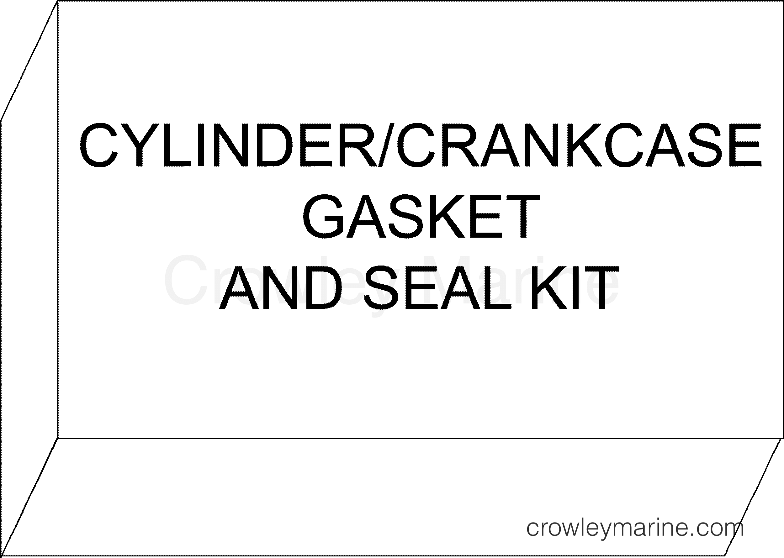 2006 Outboard 25 - J25E4SDC - GASKET SET