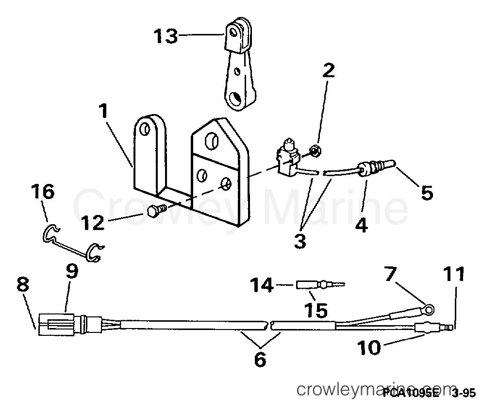 1997 Rigging Accessories - Electrical System - NEUTRAL START KIT - 9.9, 15 (2-STROKE)