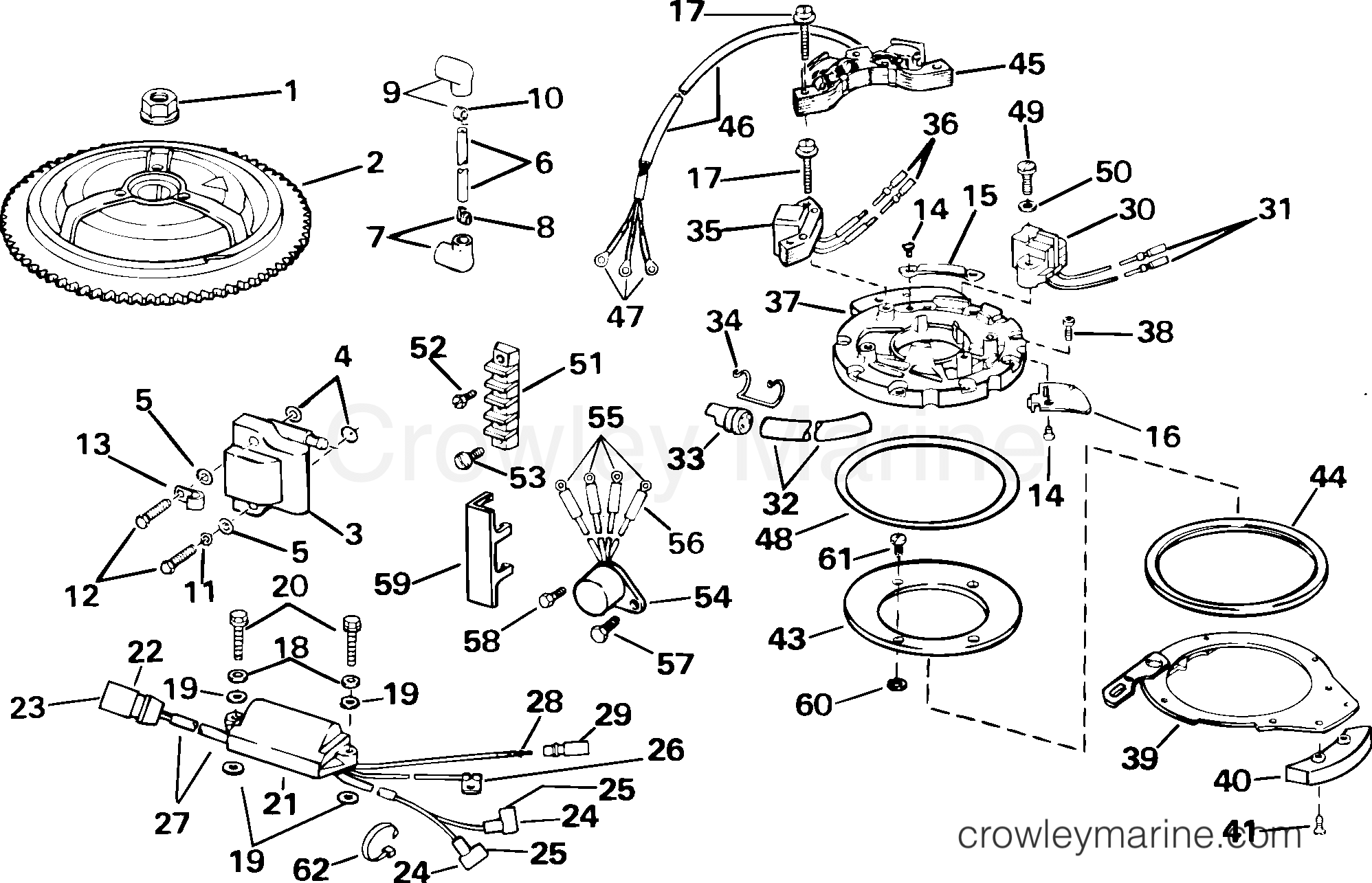 2005 Outboard 25 - J25GTESOC - IGNITION