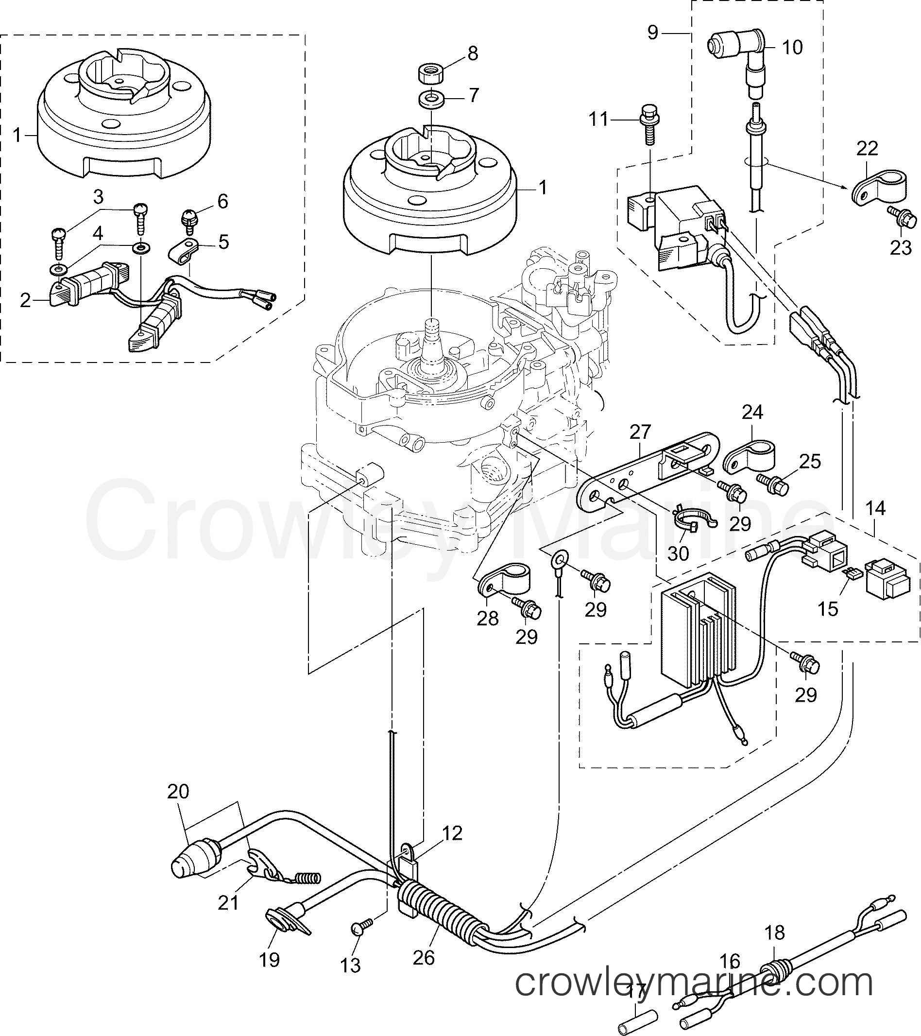 AA Outboard 6 PORTABLE - E6RX4AAB - IGNITION SYSTEM