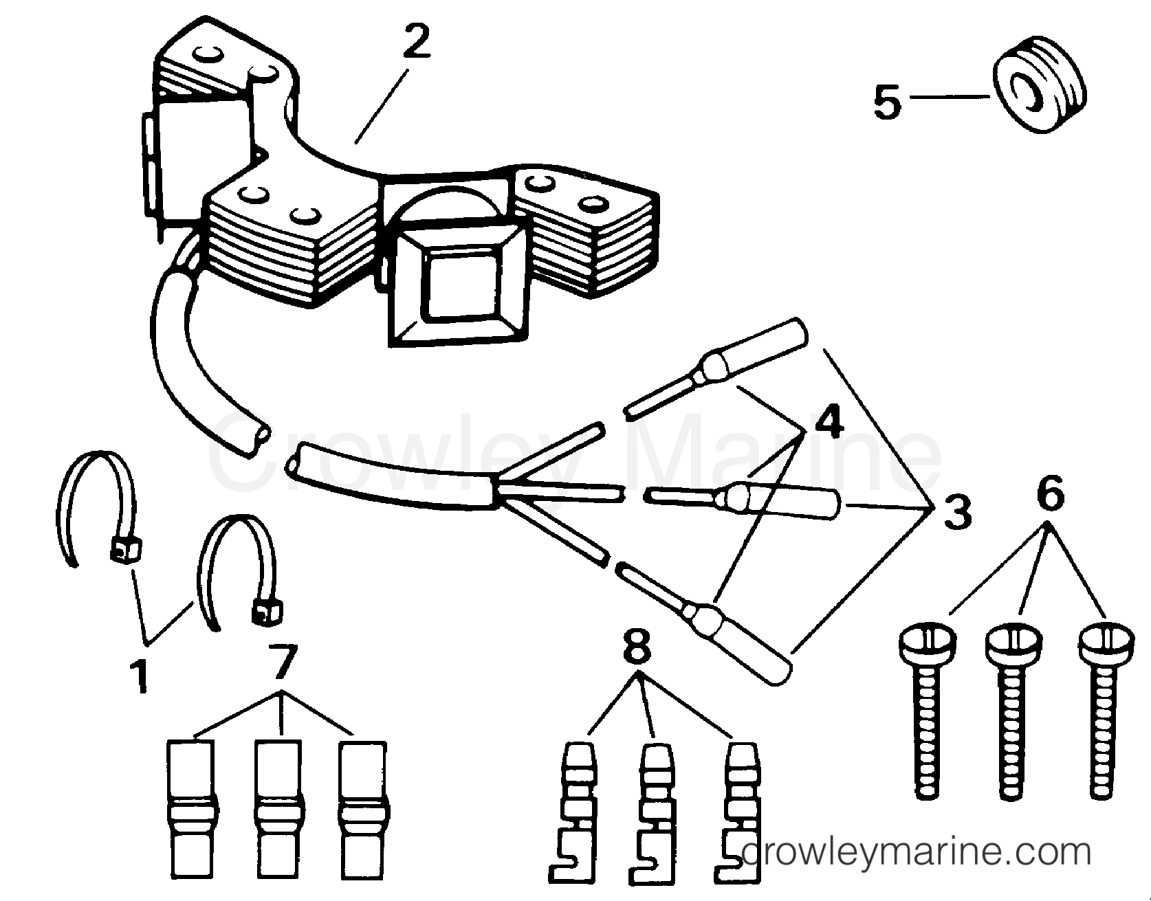 2000 Rigging Accessories - Electrical System - AC LIGHTING KIT - 6 THRU 55