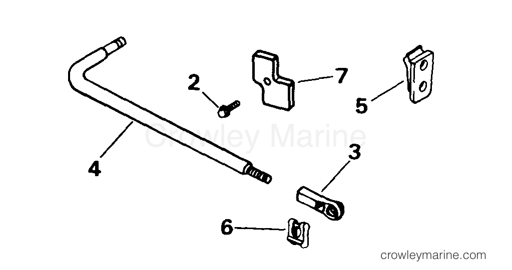 1999 Rigging Accessories - Remote Controls - REMOTE CONTROL ADAPTER KIT -- 9.9, 15 (4-STROKE)