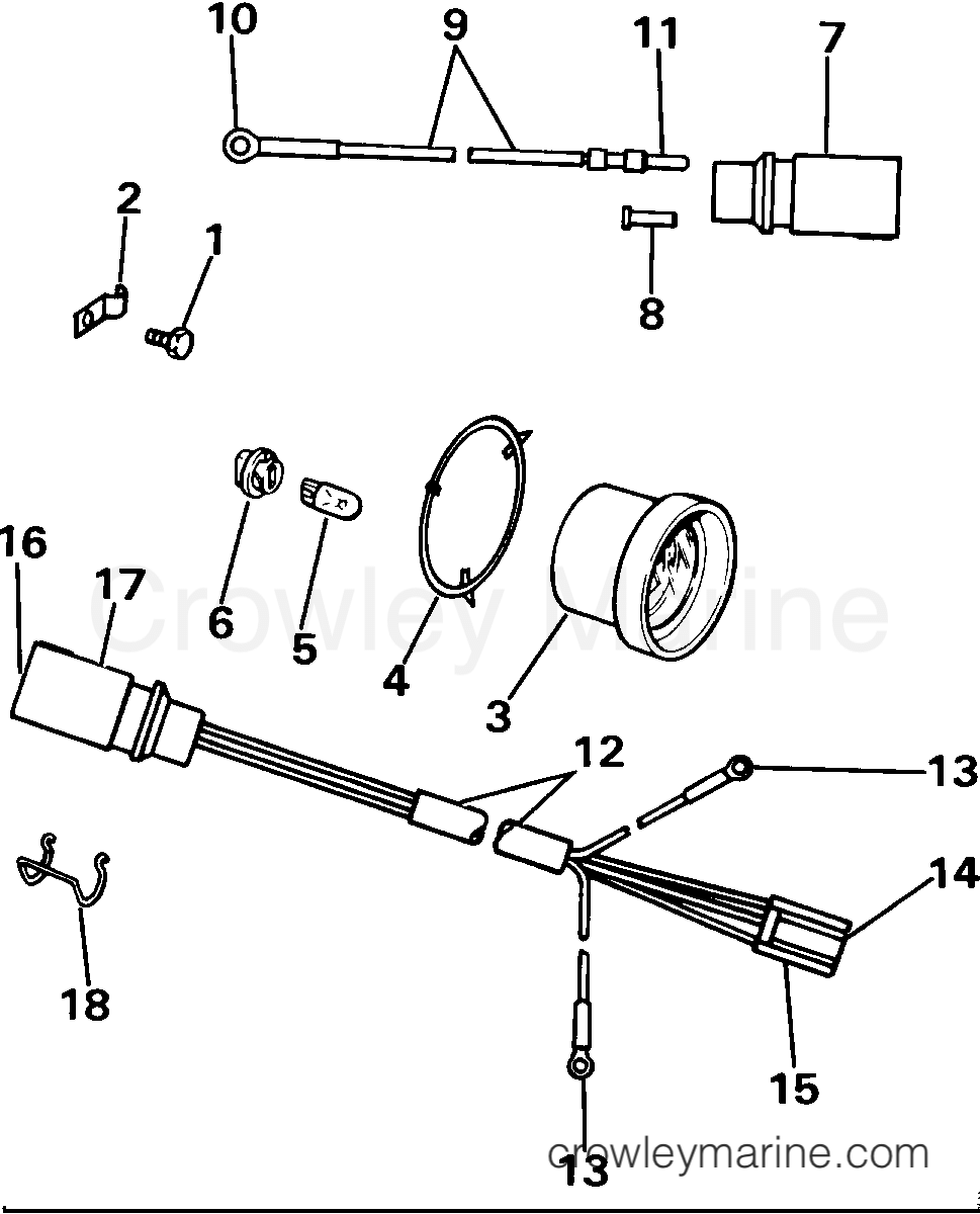 1985 Rigging Accessories - Instruments - TRIM GAUGE & CABLE