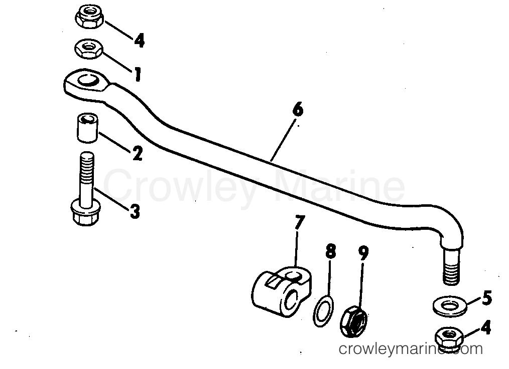 1981 Rigging Accessories - Steering - STEERING CONNECTOR KIT 35-60