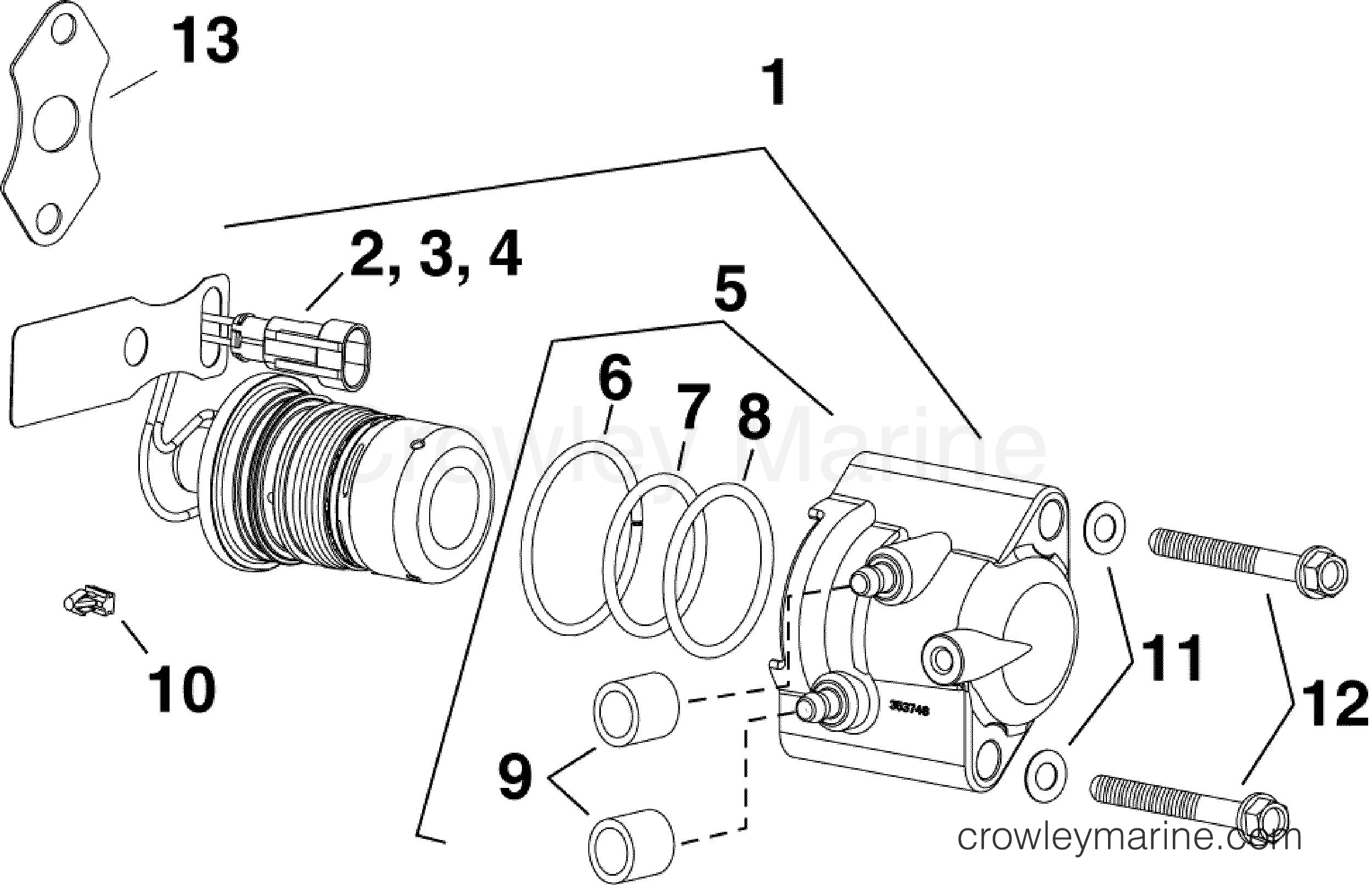 AA Outboard 25 - E25DPLAAA - FUEL INJECTOR