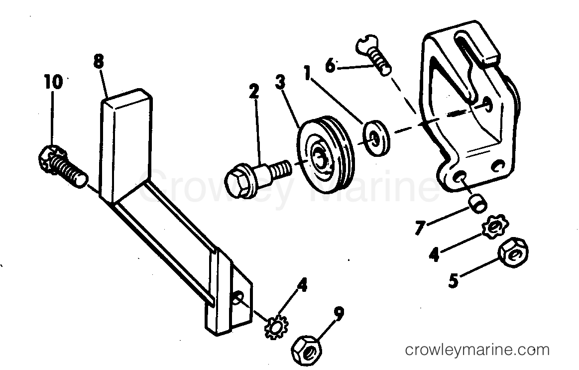 1981 Rigging Accessories - Remote Controls - TOP MOUNT CONTROL KIT