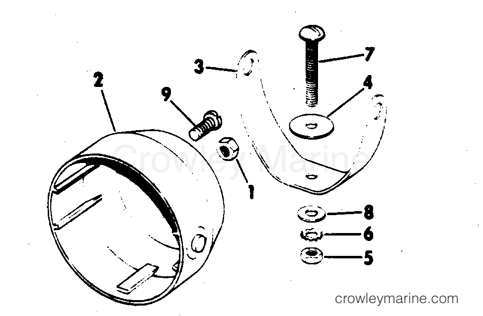 1974 Rigging Accessories - Instruments - POD MOUNTED INSTRUMENT KIT