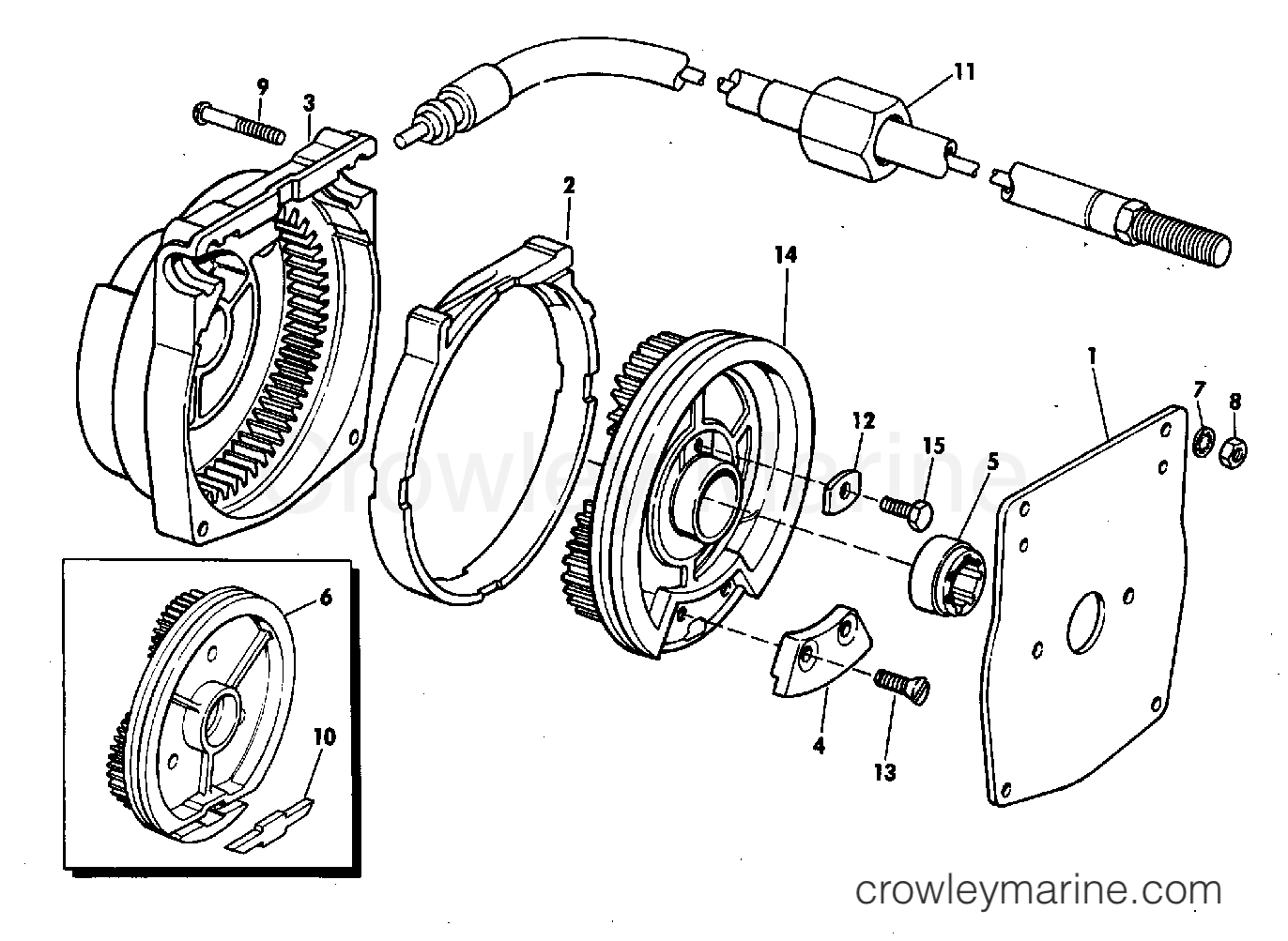 1974 Rigging Accessories - Steering - DRIVE & CABLE