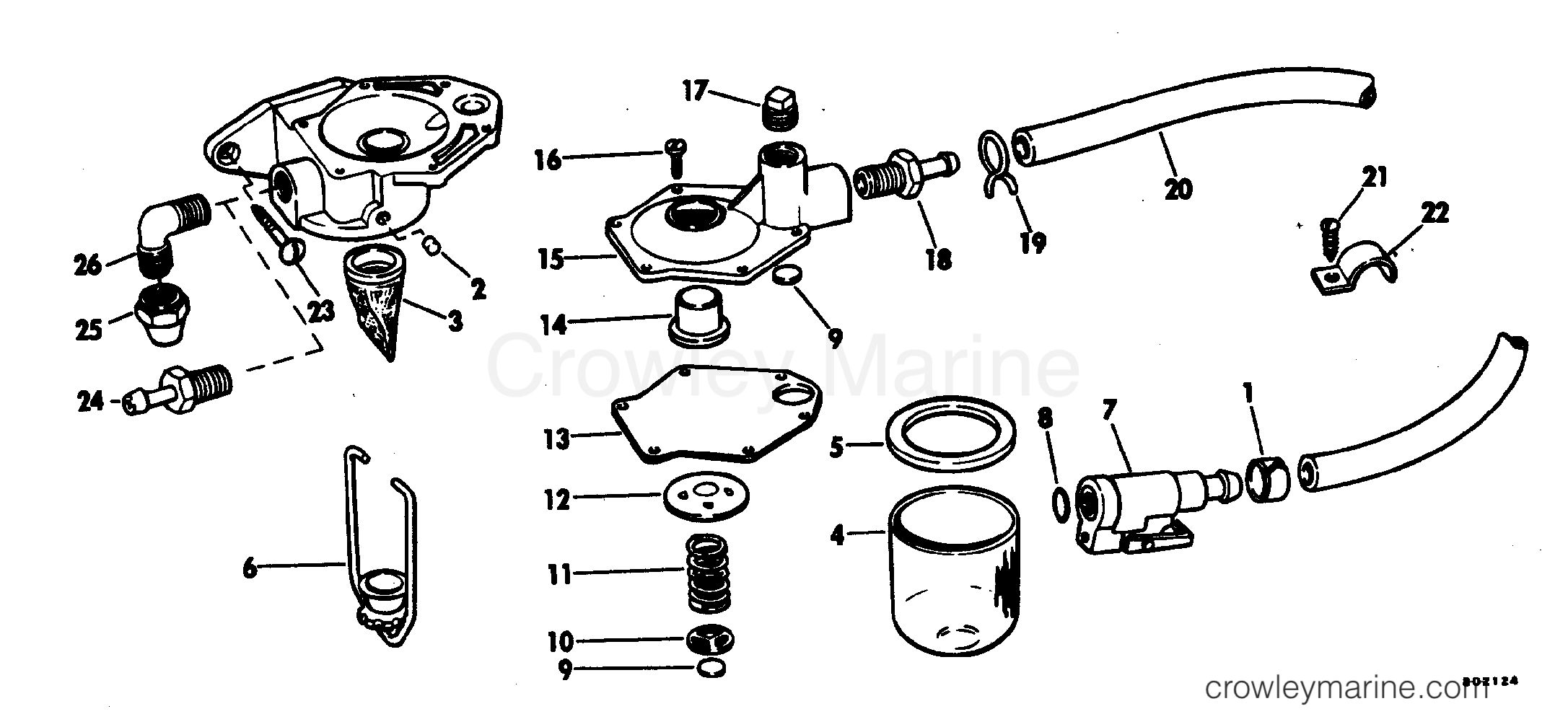 1982 Rigging Accessories - Fuel System - PRIMER PUMP KIT