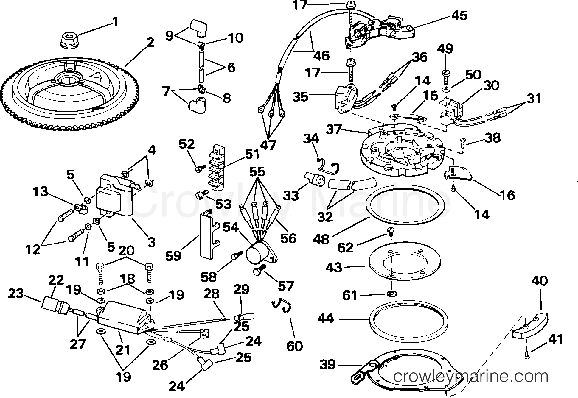 2005 Outboard 25 - J25ELSOB - IGNITION