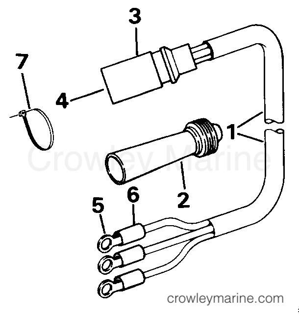 1993 Rigging Accessories - Instruments - PLUG-IN CONNECTOR