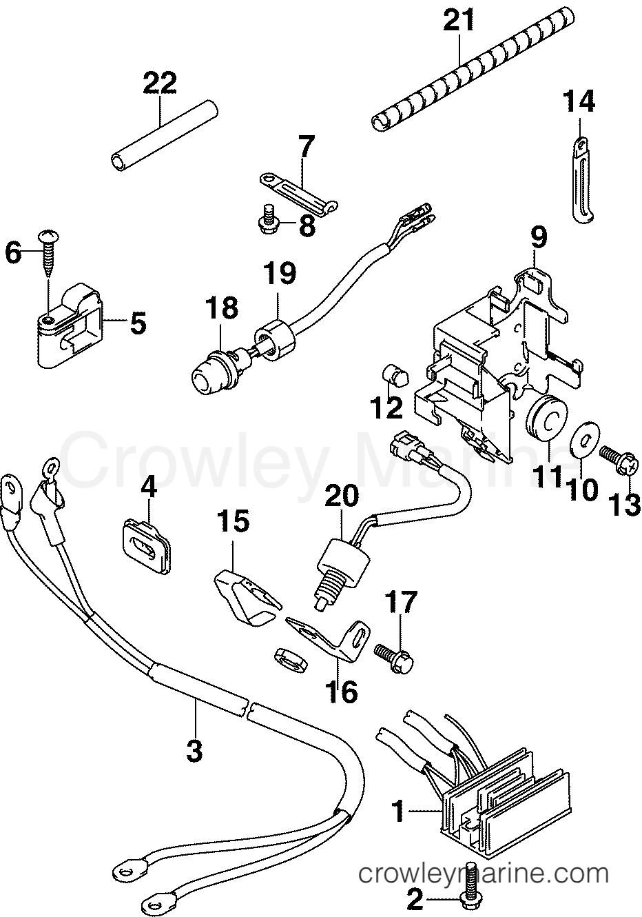 2005 Outboard 15 - J15R4SOA - ELECTRICAL