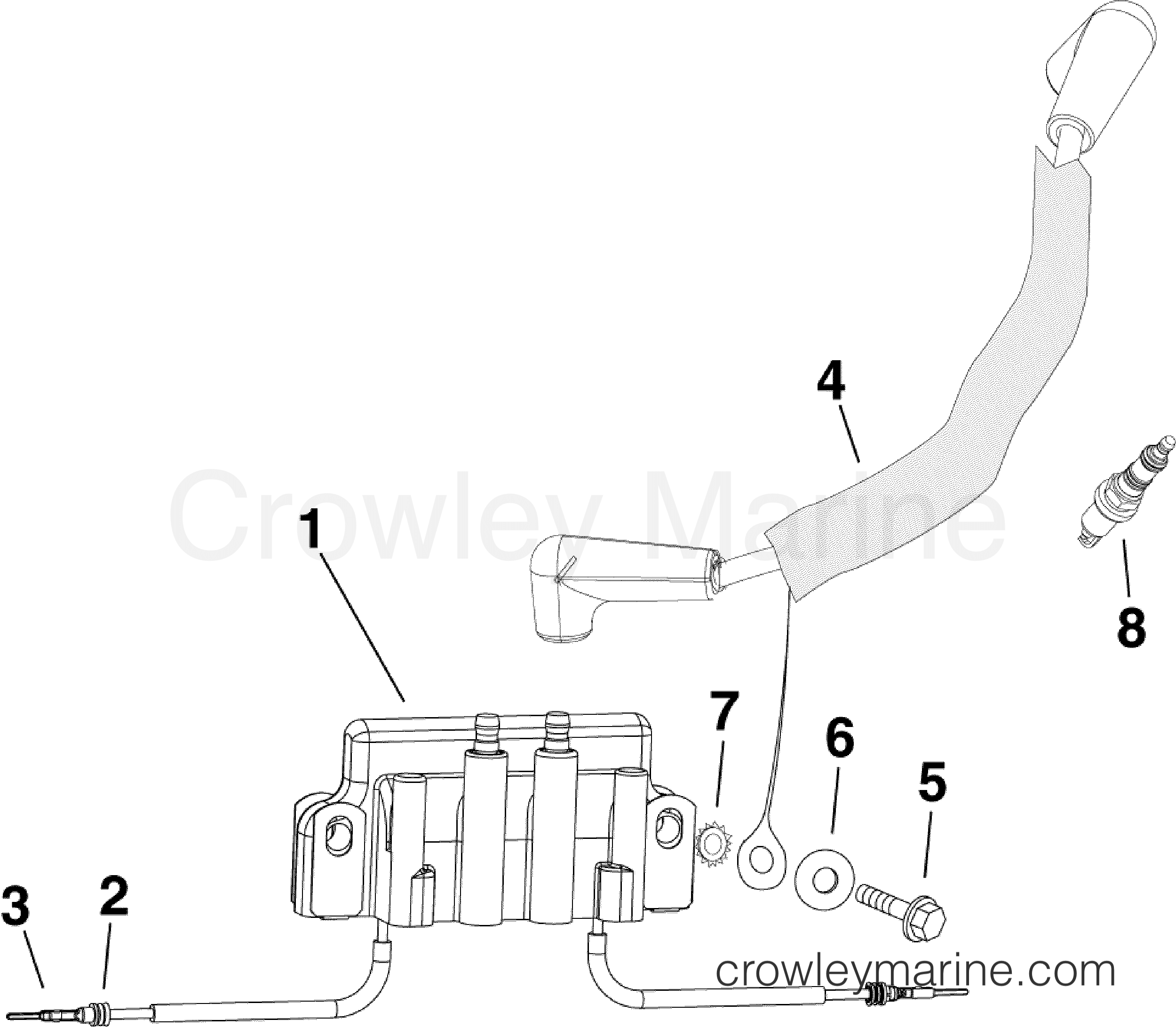 2007 Evinrude Outboards 150 - E150DBXSUF IGNITION COILS section