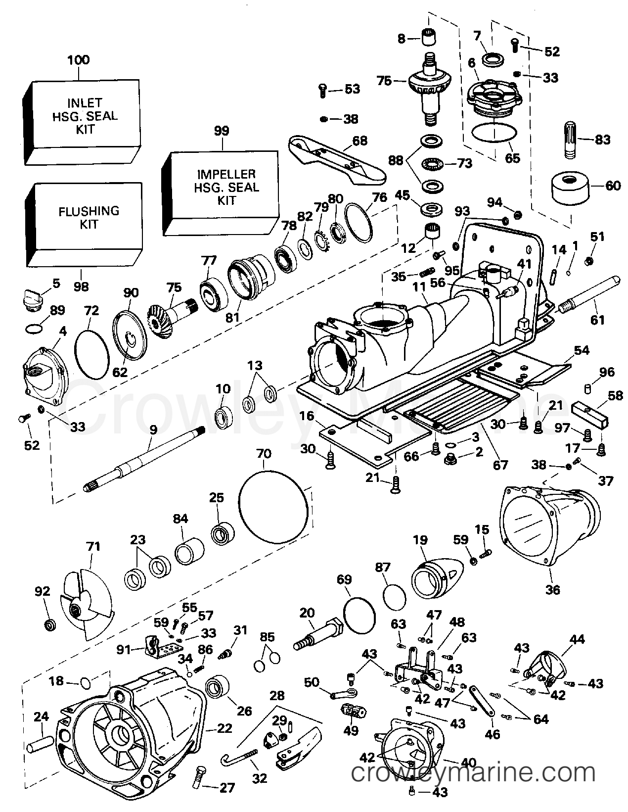 1995 Turbojet 90 - 90JEEOB - JET PUMP