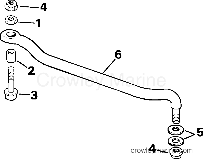 2002 Outboard 30 - J30ELSNF - STEERING LINK KIT
