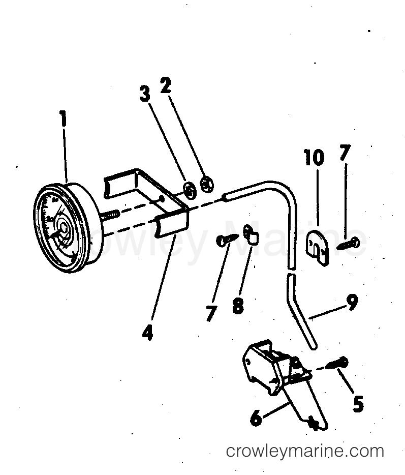 1977 Rigging Accessories - Instruments - SPEEDOMETER KIT-FLUSH MOUNT
