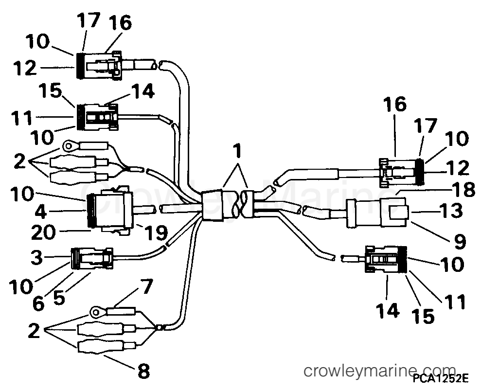 1998 Rigging Accessories - Electrical System - INSTRUMENT CABLE