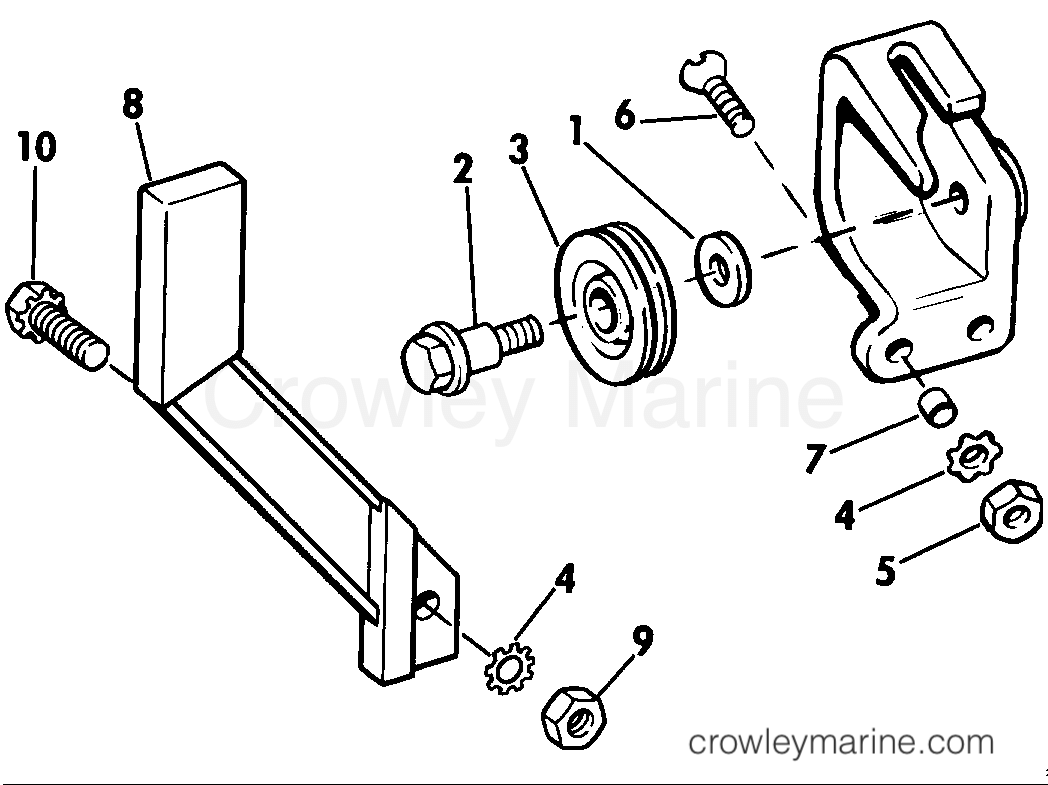1991 Rigging Accessories - Remote Controls - TOP MOUNT CONTROL KIT