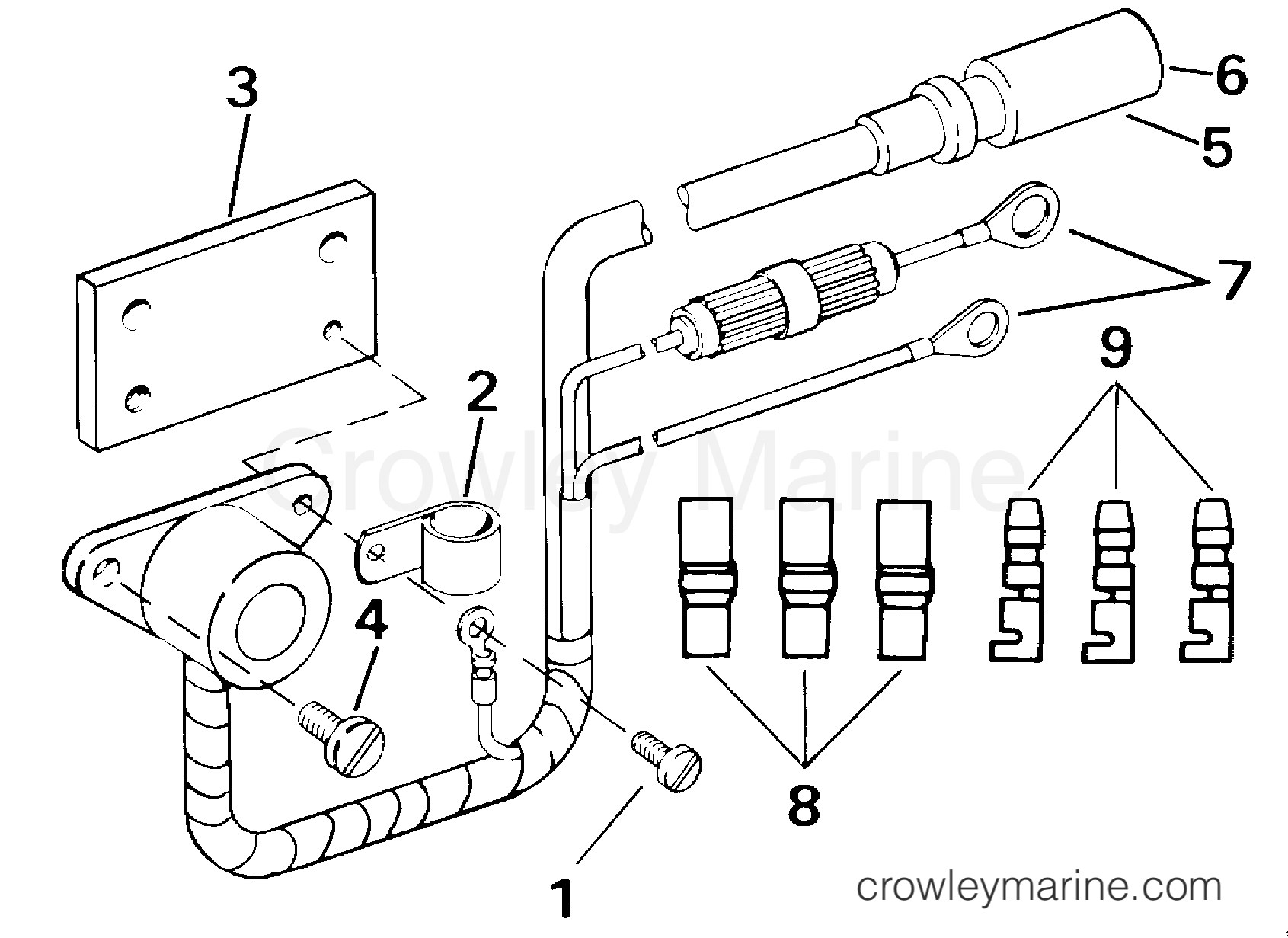 2000 Rigging Accessories - Electrical System - BATTERY CHARGING KIT - AC LIGHTING