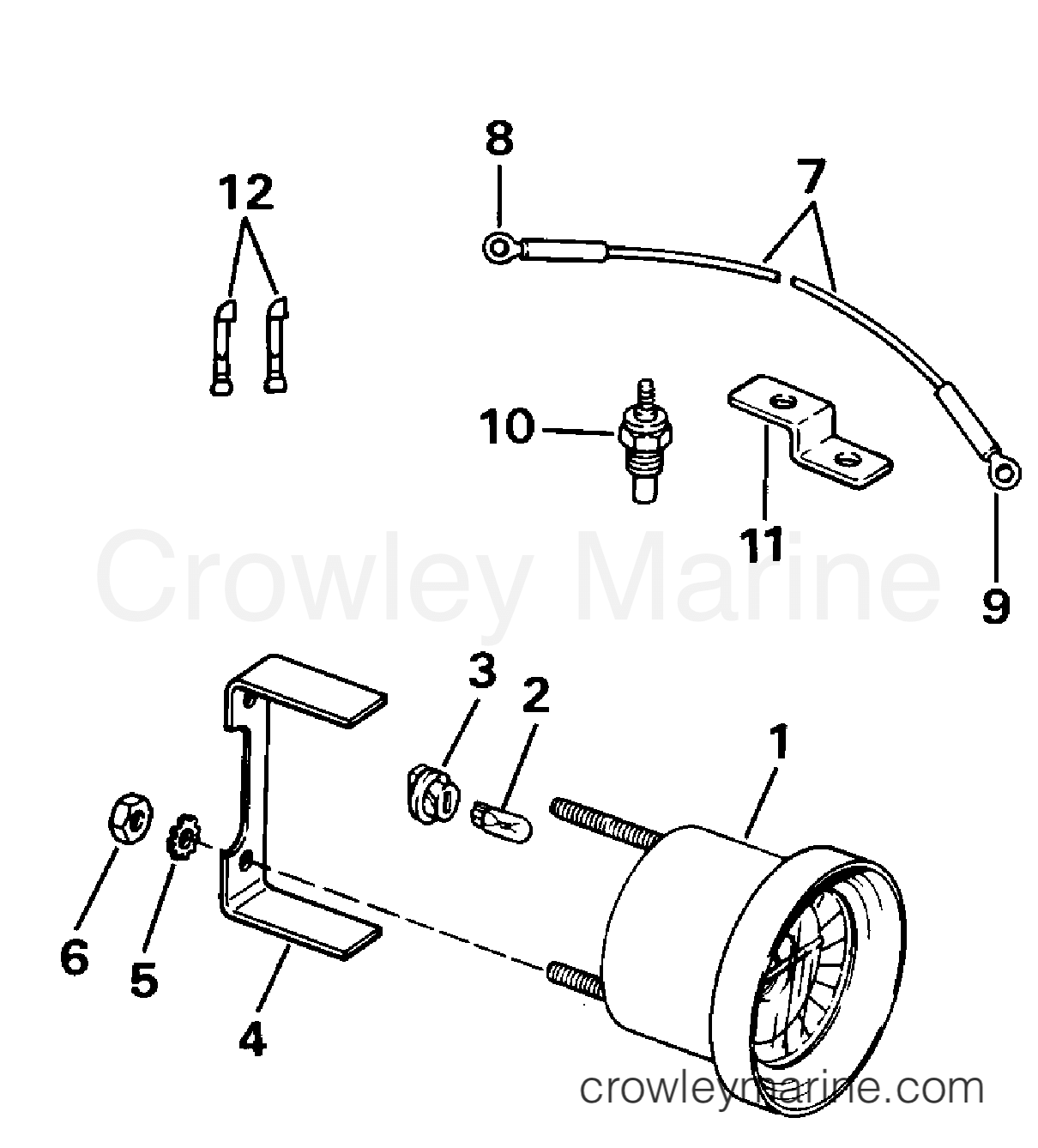 1995 Rigging Parts Accessories - Instruments - OUTBOARD WATER TEMPERATURE GAUGE KITS