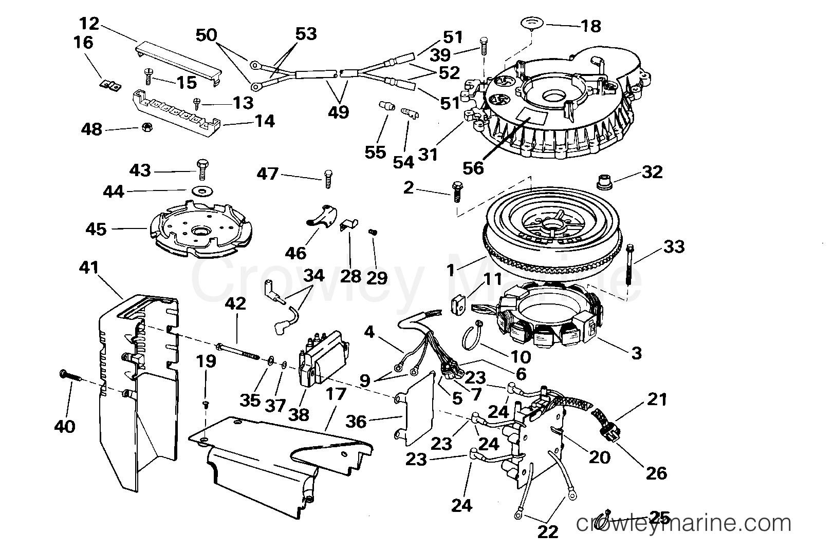 2000 Outboard 105 - J105WRYSSC - IGNITION SYSTEM