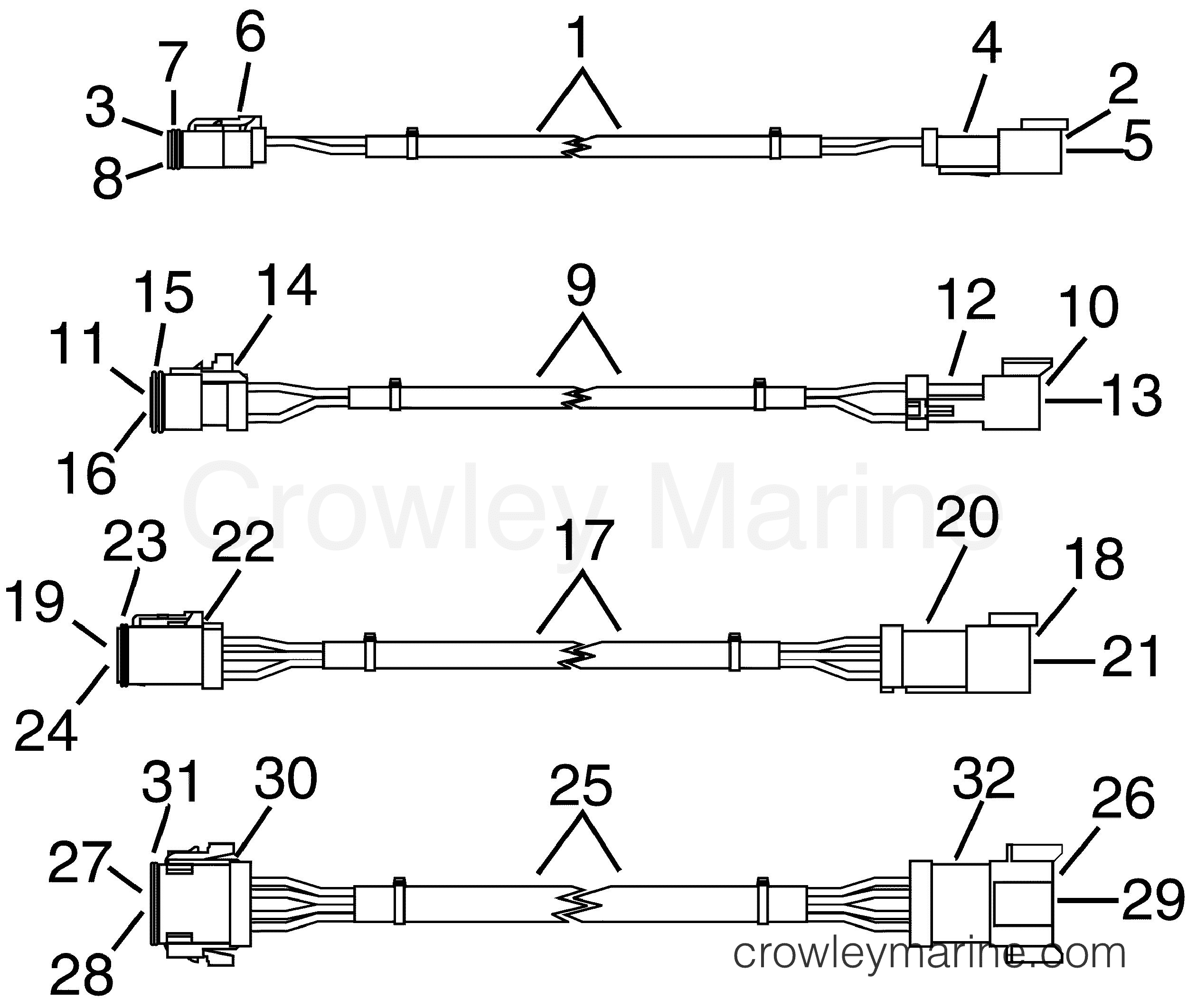 2012 Rigging Accessories - INSTRUMENTS/RIGGING - HARNESS EXTENSION, DASHBOARD - SYSTEMCHECK
