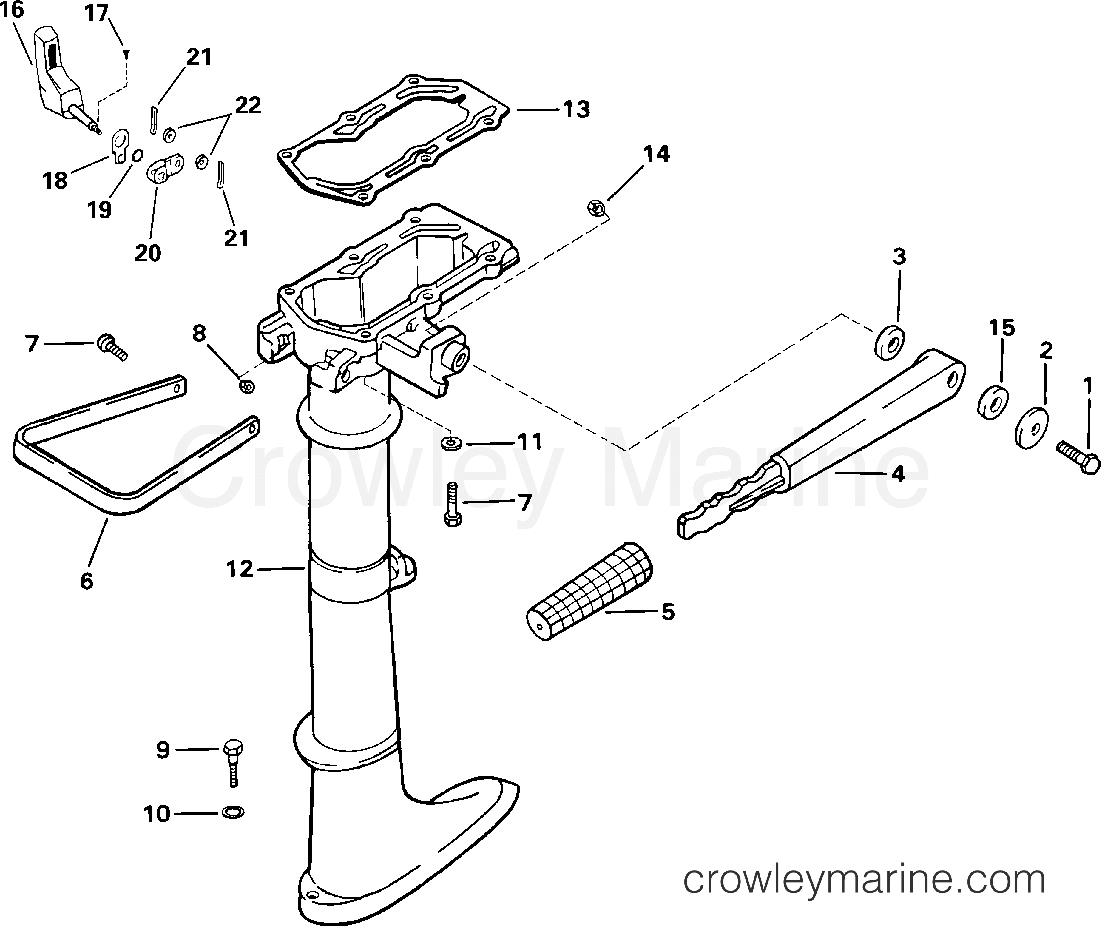 2001 Outboard 3 - J3WRSIR - MIDSECTION