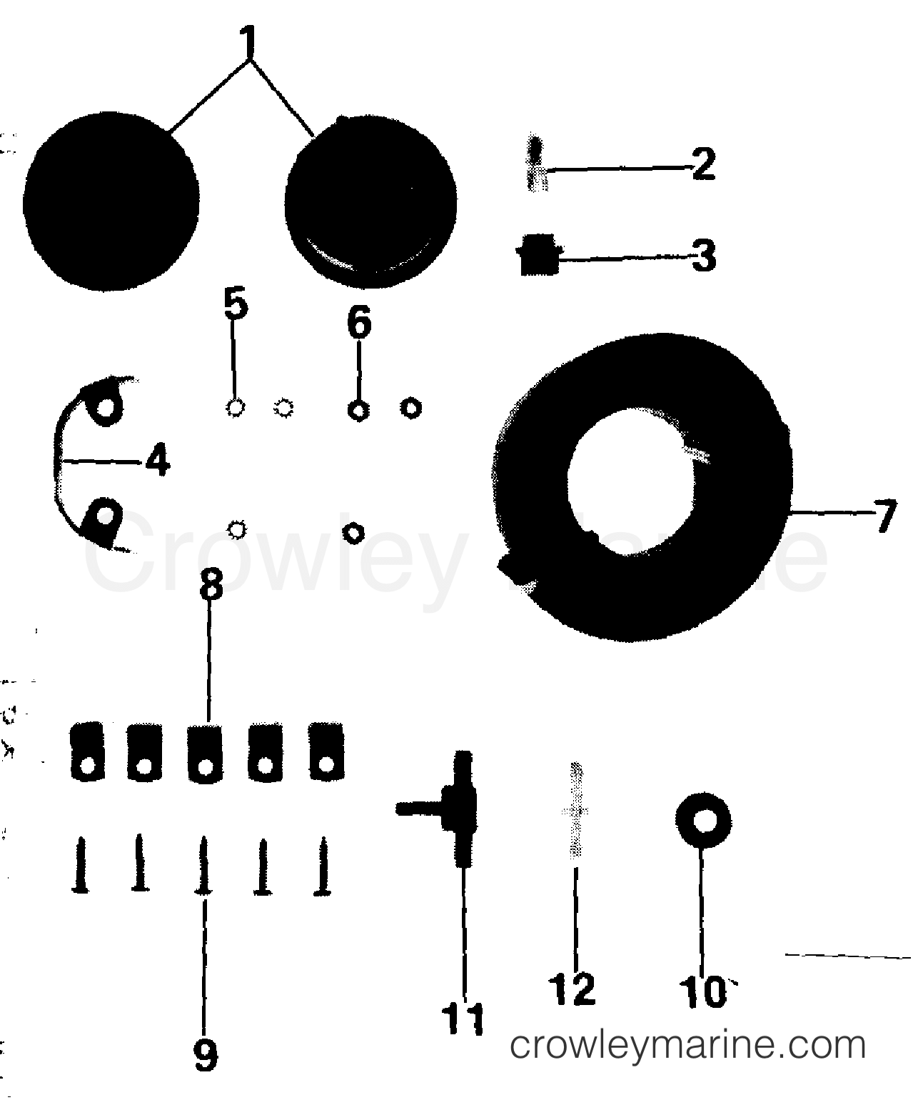 1988 Rigging Accessories - Instruments - WATER PRESSURE GAUGE KITS - NEW TECH SERIES