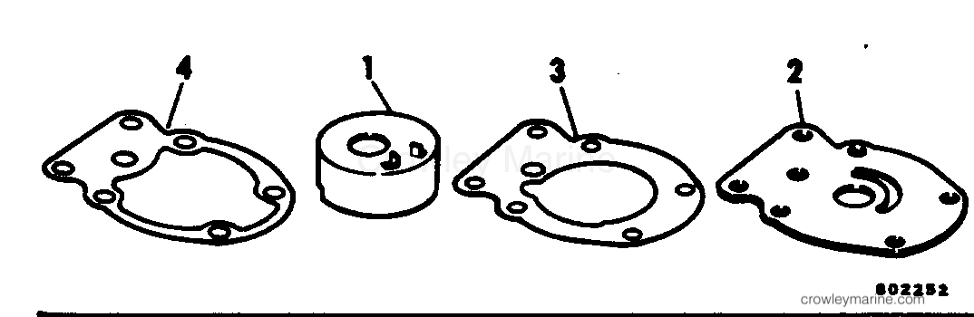 1982 Rigging Accessories - Miscellaneous - CHROME PUMP KITS 35 MODELS