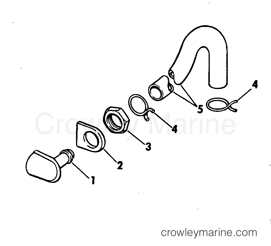 1973 Rigging Accessories - Cylinder Heads - VENT FITTING KIT